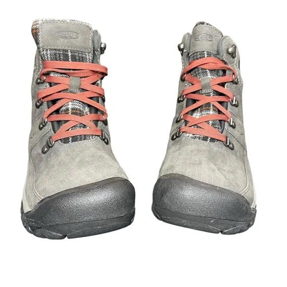 ⚡️SOLD⚡️Keen Women's Kaci III Winter Waterproof Boot Gray Plaid - Picture 6 of 16
